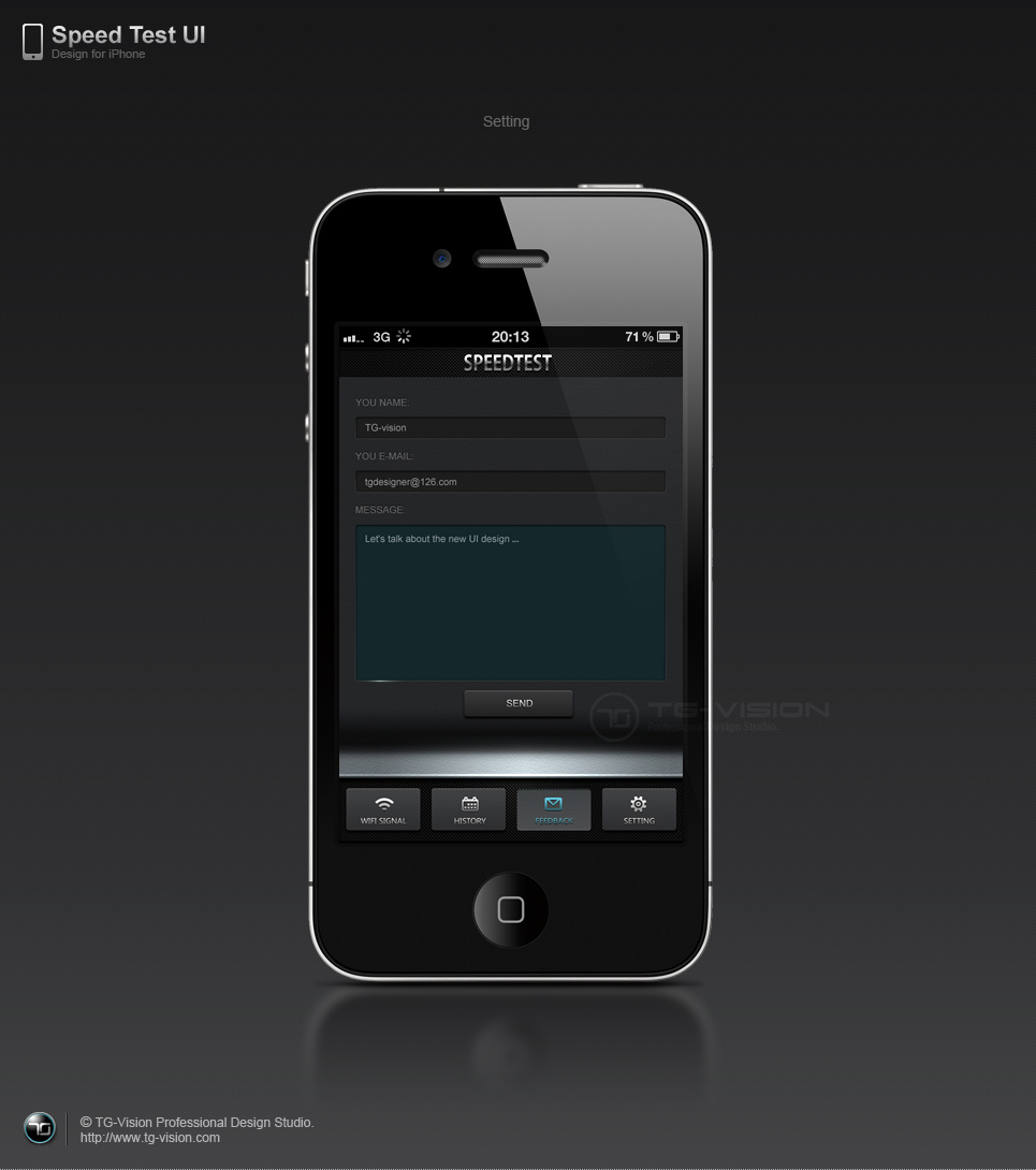 ST iPhone UI界面设计