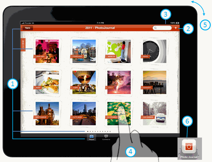 photo-journal-ios-ipad-application-design-elements