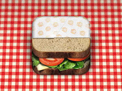 三明治面包IOS图标