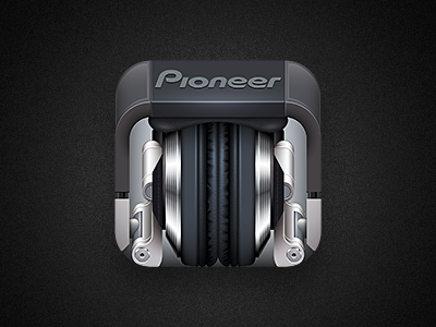 一枚iOS耳机图标设计