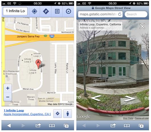谷歌明天将针对iOS平台发布web版街景视图