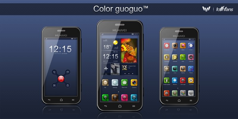 Color guoguo手机界面【果酱版】
