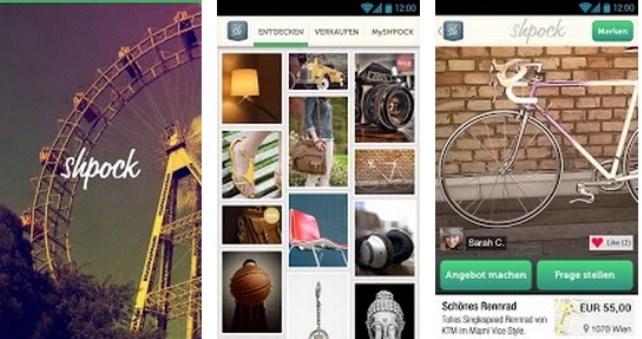 二手货交易应用Shpock：发现、购买、销售美丽的东西