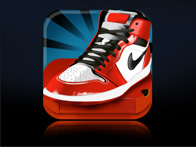 鞋子系列图标icon设计（三）