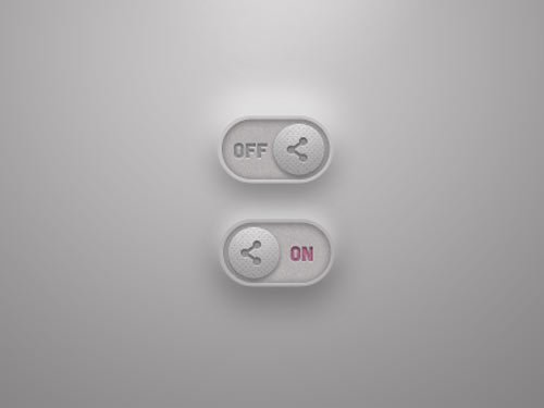 toggle switch free psd