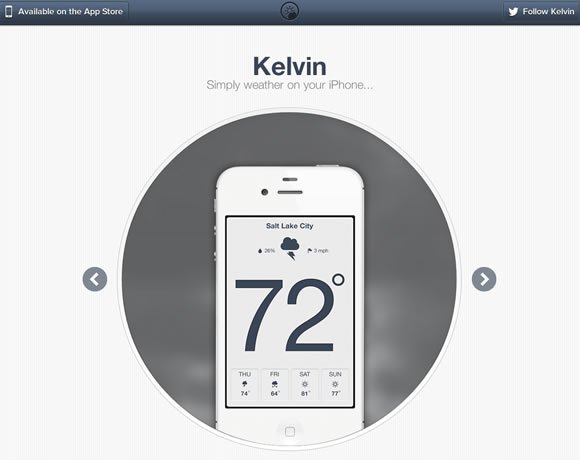 21 Beautiful iPhone App Websites