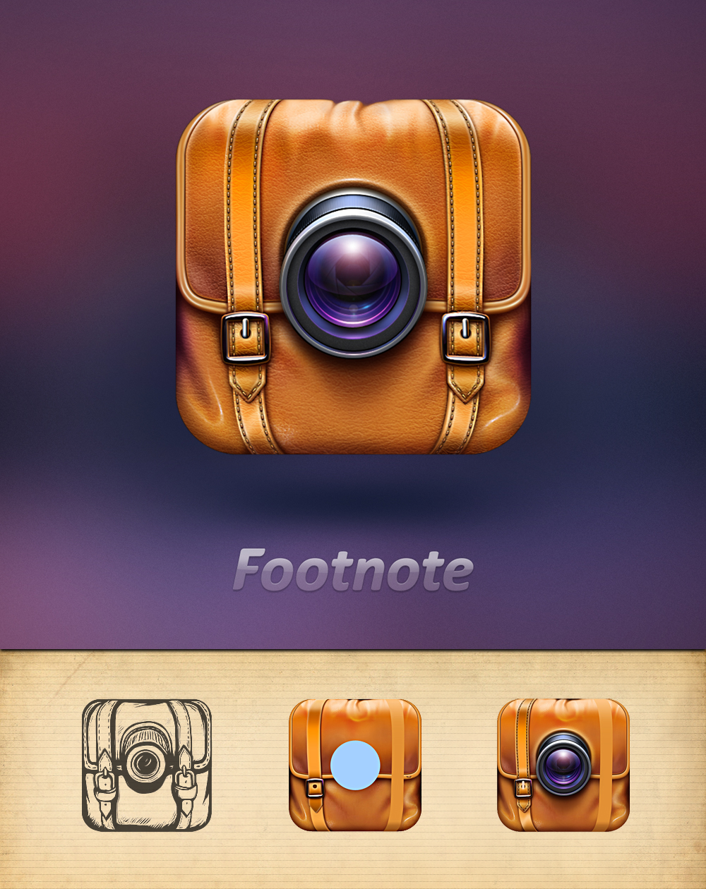 Footnote图标设计