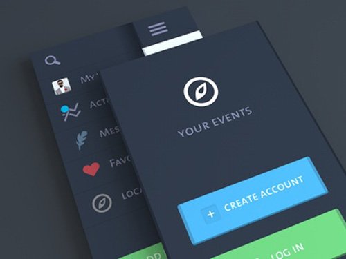 Flat Mobile UI Design and UX-11