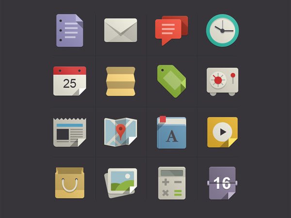 Flat Design Icons