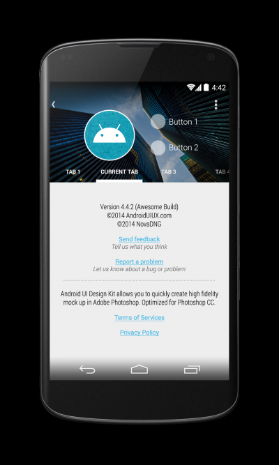 Nexus 4 Portrait with Building Blocks preview 2_framed