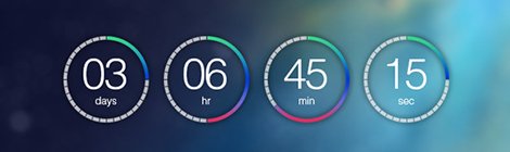 PS教程：创建iOS7风格的倒数计时器