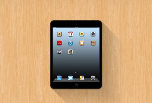 instantShift - Beautiful iPad Mockup PSD Designs