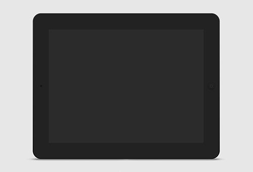 instantShift - Beautiful iPad Mockup PSD Designs
