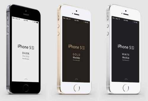 instantShift - Beautiful iPhone Mockup PSD Designs