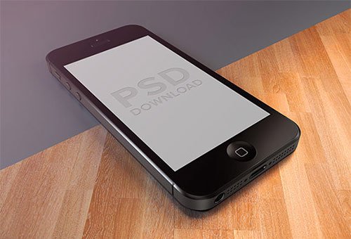 instantShift - Beautiful iPhone Mockup PSD Designs