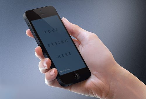 instantShift - Beautiful iPhone Mockup PSD Designs