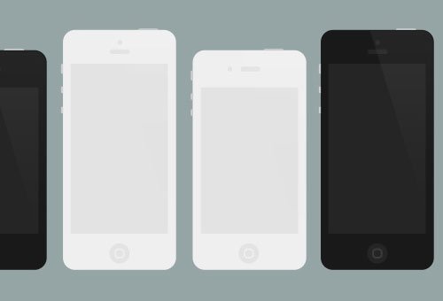 instantShift - Beautiful iPhone Mockup PSD Designs