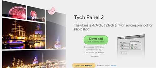 Tych Panel 2 Photoshop插件