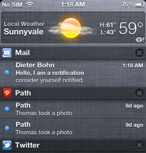 Notification-center