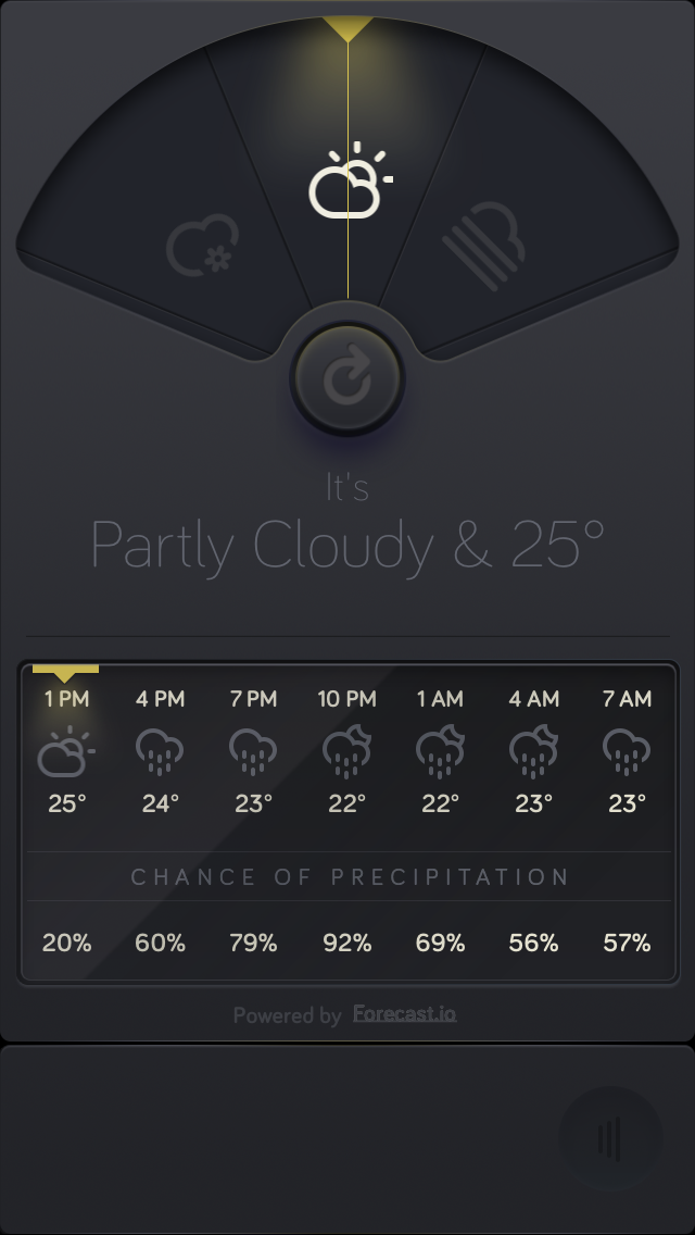 晴耕雨读：天气类iPhone App设计欣赏