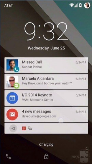 Android L/iOS8/WP8.1 