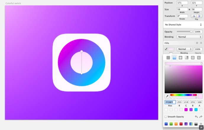 设计师新宠！教你利用sketch创建彩色开关（上）