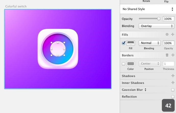 设计师新宠！教你利用sketch创建彩色开关（下）