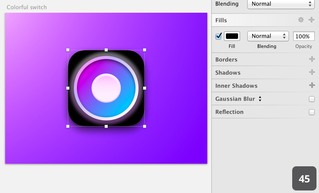 设计师新宠！教你利用sketch创建彩色开关（下）
