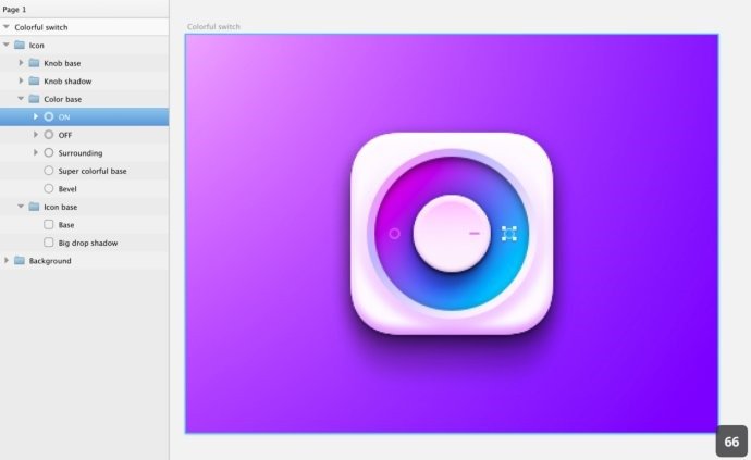 设计师新宠！教你利用sketch创建彩色开关（下）