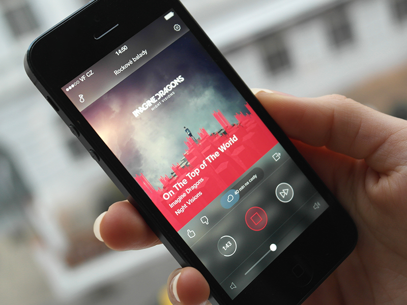 30个音乐类App界面设计