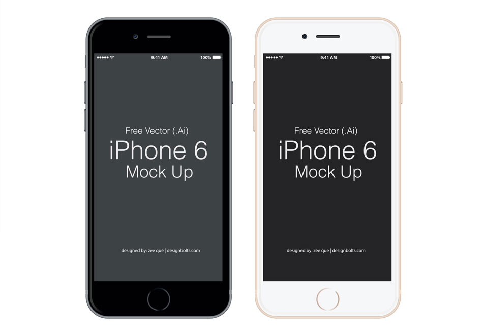 iPhone 6 &iPhone6 plus免费模版下载