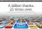 苹果App Store下载量突破250亿次(图)