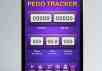 Pedo Tracker手机UI设计