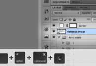 50个快速提高效率的PHOTOSHOP快捷键