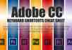 2015 Adobe CC系列快捷键速查表 如Photoshop, illustrator, AE, ID等