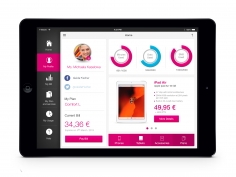 T-Mobile for iPad ui