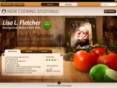Indie Cooking – ipad平板app界面设计