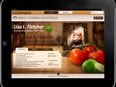 Indie Cooking - ipad平板app界面设计
