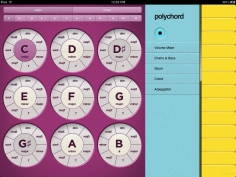 Polychord – ipad平板app界面设计