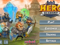 Hero Academy英雄学院ipad游戏界面